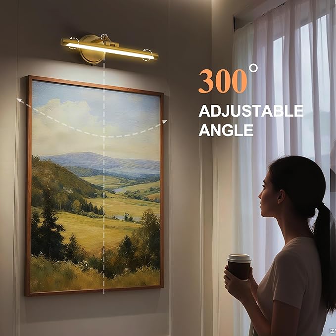 Hardwired Picture Lights For Wall, Led Art Light For Painting, Modern Metal - Image 9