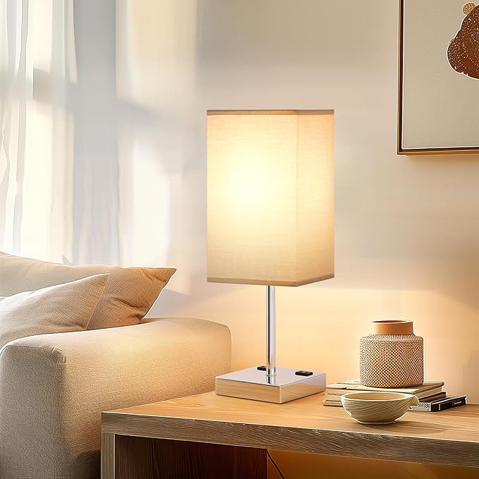 Touch Bedside Table Lamp For Nightstand - Image 2