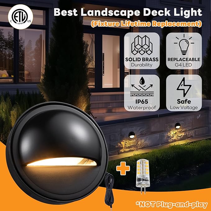 Gardenreet Low Voltage LED Deck Lights - Image 2
