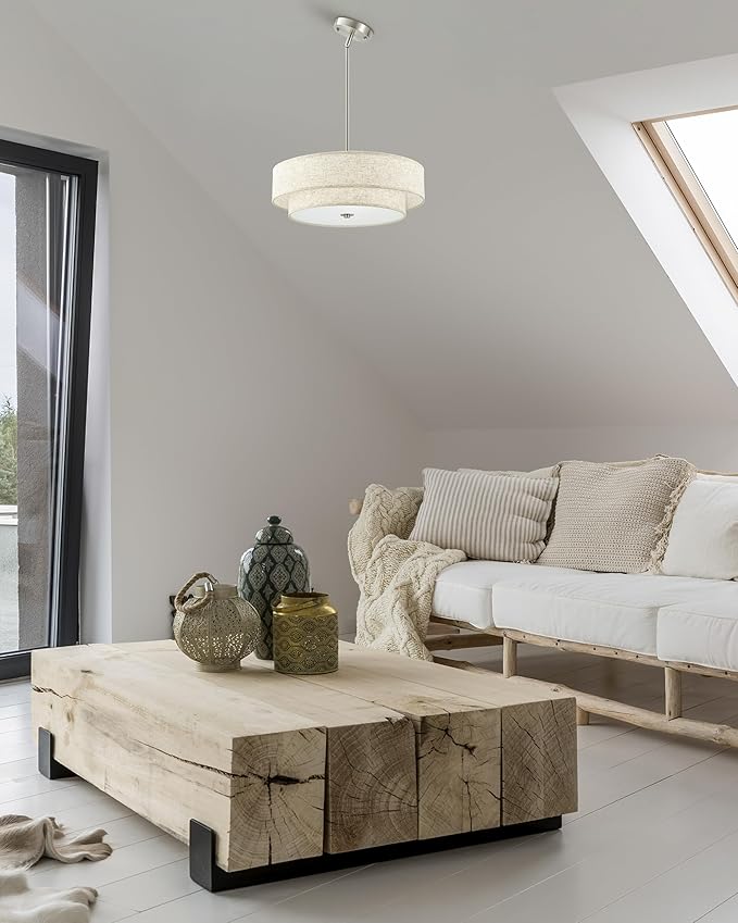 VONLUCE Modern Chandeliers, 4-Light Pendant Light Fixture - Image 9