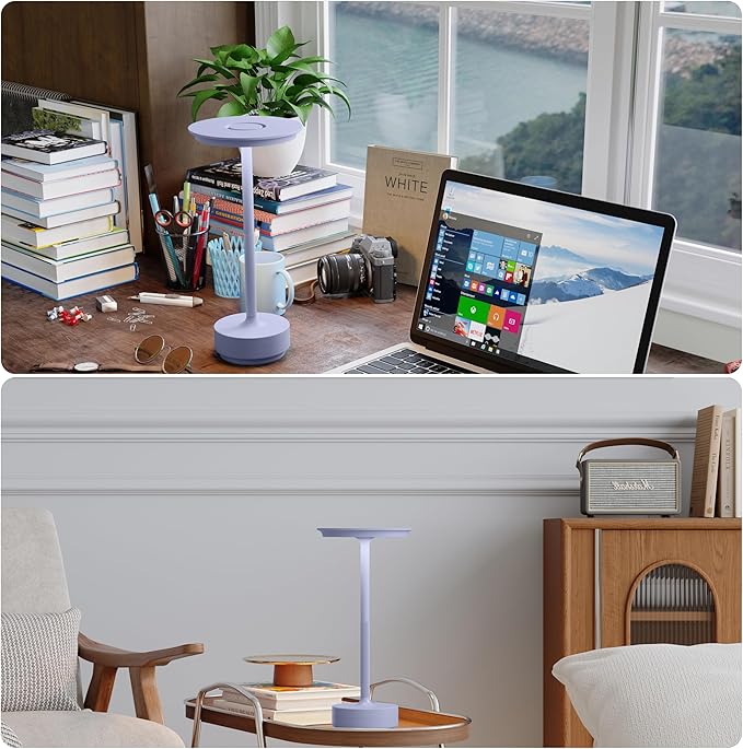 1 Pack Rechargeable Table Lamps Cordless, Portable 5000mAh Outdoor Table Light - Image 6