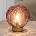 Battery Powered Lamp, Cordless Table Lamps Battery Operated Lamp by LUSHARBOR