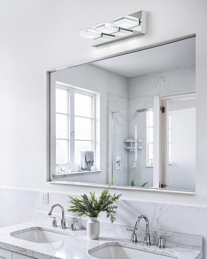 VONLUCE Bathroom Vanity Light Fixture, 3-Light Modern LED Vanity Lights - Image 9