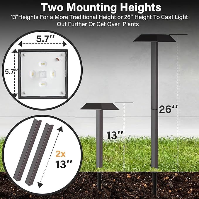 Bobcat Solar Landscape Pathway Lights Super Bright - Image 2