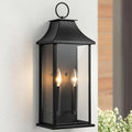 Outdoor Wall Lights, Dusk to Dawn Waterproof Outside Wall Sconce, Large Modern by Lawyettle