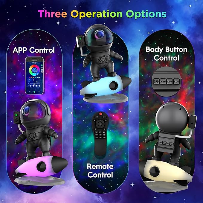 Astronaut Galaxy Projector for Bedroom, Star Projector Galaxy Light - Image 6
