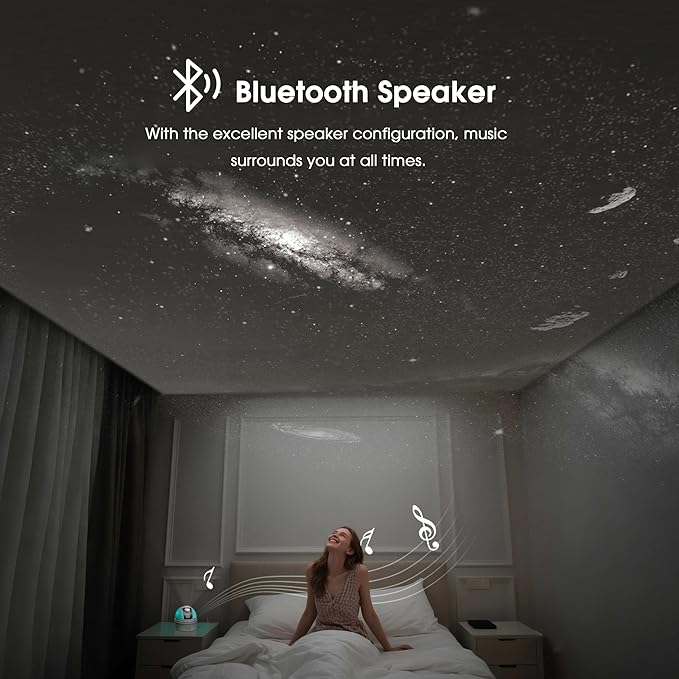 L LOHAS LED Galaxy Projector Night Light, 12 in 1 Star Projector Night Light - Image 8