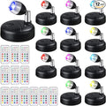Tuanse 12 Pcs Battery Operated Spotlights Indoor LED Spot Display Lights by Tuanse