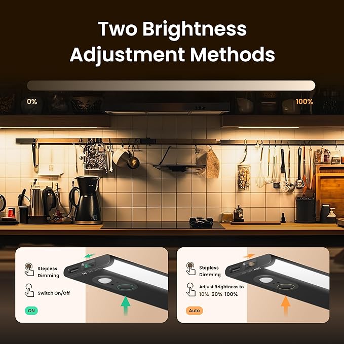 Under Cabinet Lighting, Motion Sensor Under Counter Lights - Image 3
