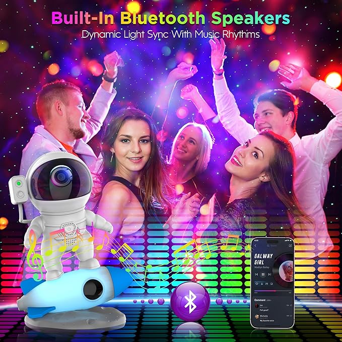 Astronaut Galaxy Projector for Bedroom, Star Projector Galaxy Light - Image 5