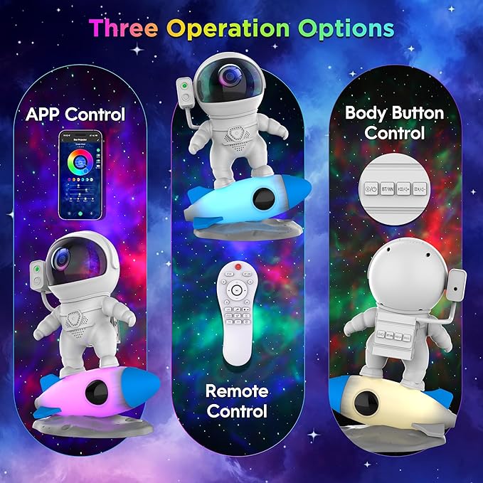 Astronaut Galaxy Projector for Bedroom, Star Projector Galaxy Light - Image 6