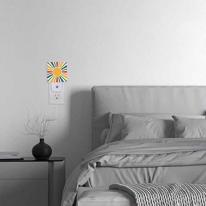 Retro Sun Burst Night Light - Image 7