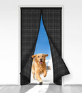 Thermal Door Curtain, Fit Size up to 36 x 82 Inches, Magnetic Insulated Door by Unknown