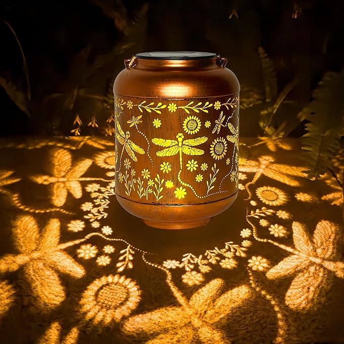 Solar Lanterns Outdoor Waterproof, Dragonfly Gifts - Image 9