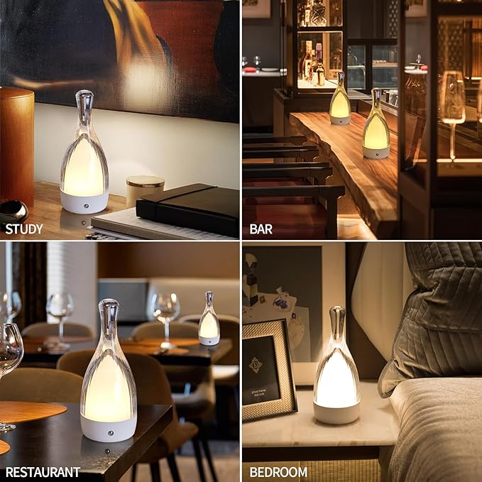 Table Lamp for bedroom with Touch Control, LED Nightstand Lamp Fourth - Image 7