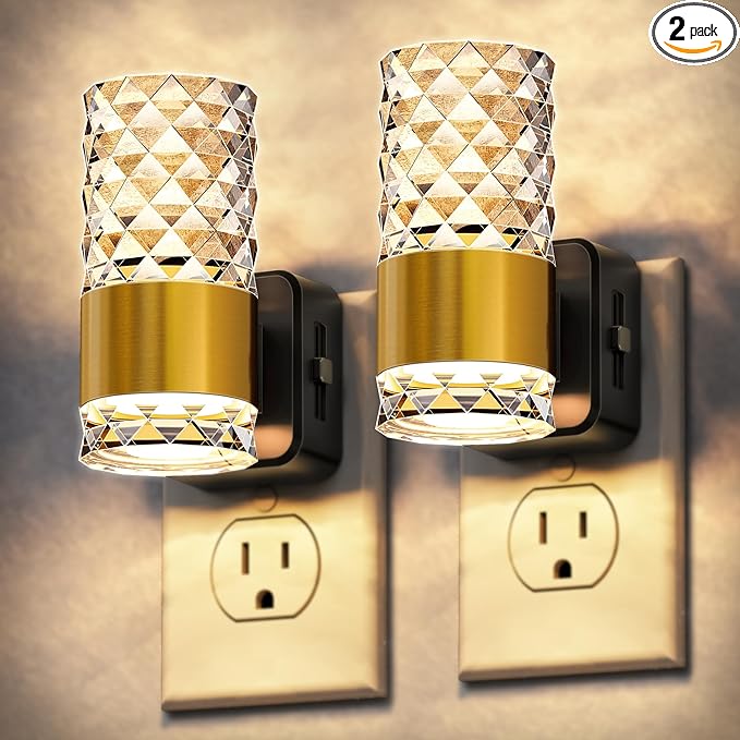 DORESshop Night Light, Automatic Night Lights Plug into Wall, Acrylic Night by DORESshop