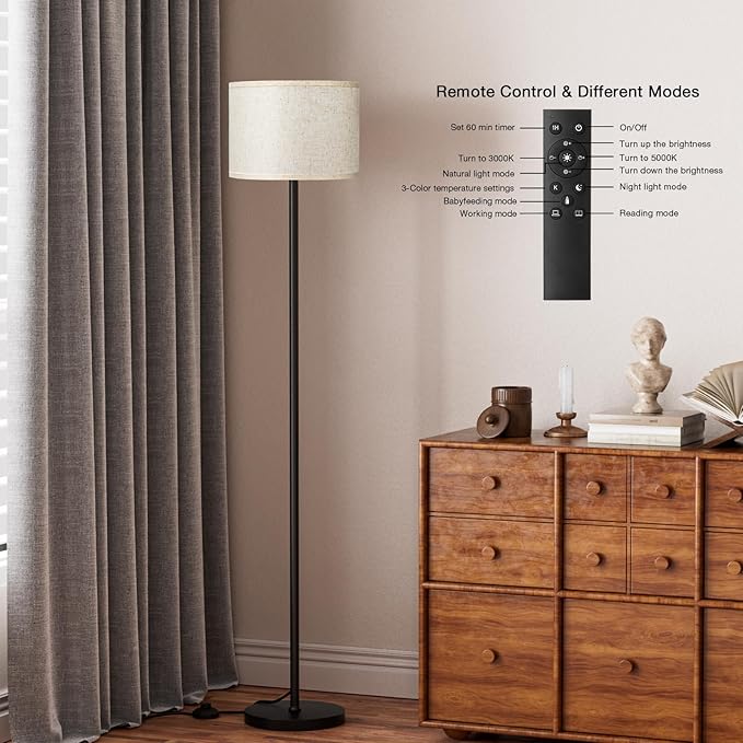 Ambimall 60'' Modern Floor Lamp - Image 6