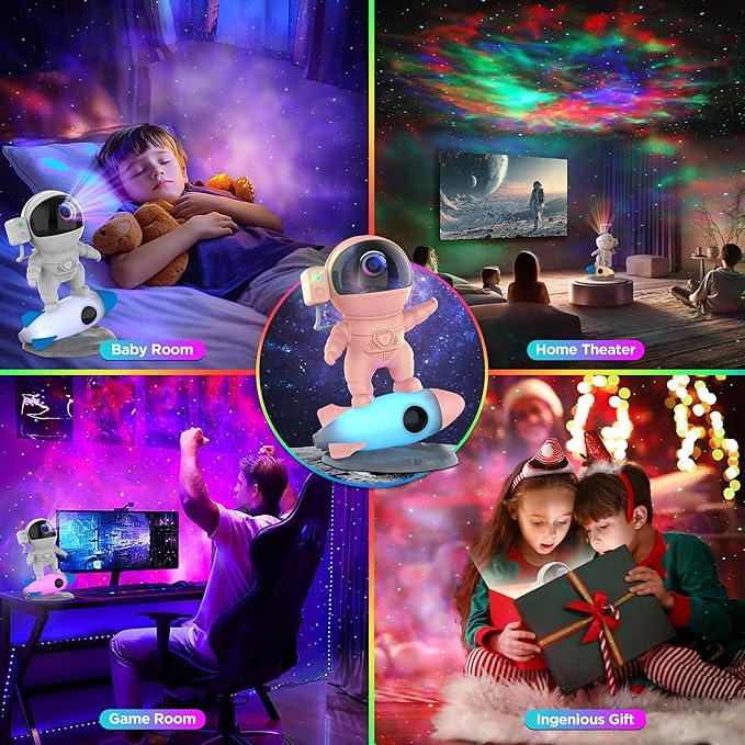 Astronaut Galaxy Projector for Bedroom, Star Projector Galaxy Light - Image 7