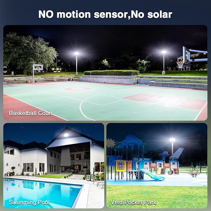 Onforu 120W Flood Lights Outdoor, 12000lm Bright LED Work Light - Image 3