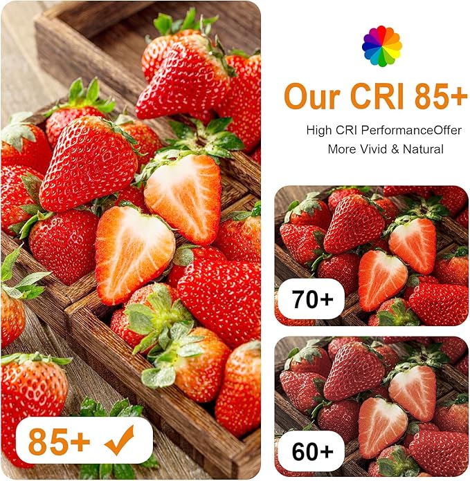 Led Light Bulb 400W Equivalent 6250 Lumen 5000K E26/E27 Medium Base 50W led Bulb - Image 6