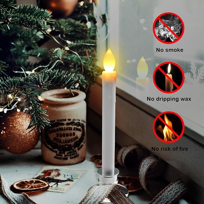 LED Flameless Window Candles - Image 2