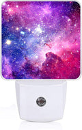 Purple Galaxy Space Night Light, Plug-into Nightlight White LED Lamp, Energy by Unknown