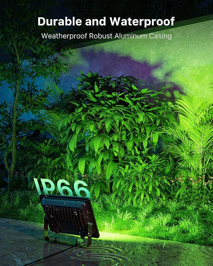 4 Pack 50W Led Flood Lights 500W Equi Color Changing - Image 7