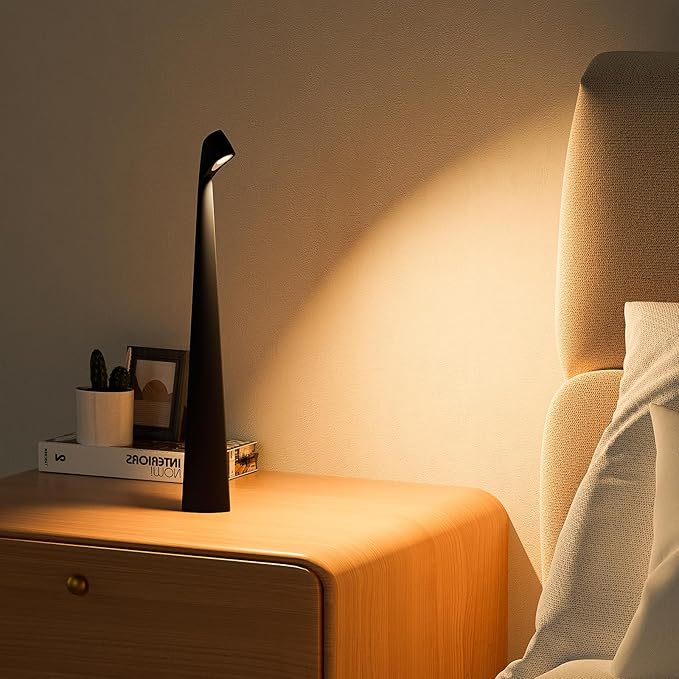 Portable Cordless LED Desk Lamp, Rechargeable Wireless Table Lamp, 3-Level - Image 3