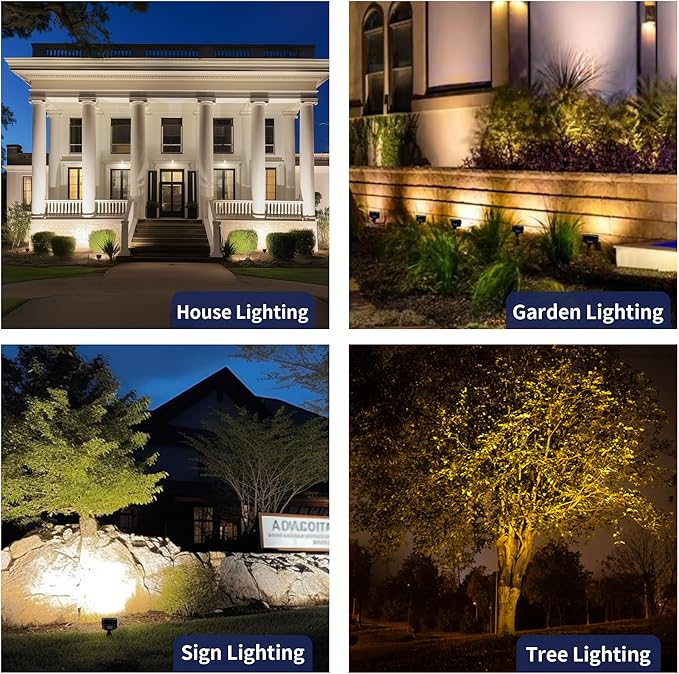 Gardenreet Low Voltage LED Flood Light - 7W Landscape Wall Wash Light - Image 5