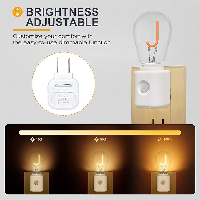 Night Lights Plug into Wall, Automatic LED Night Light - Image 4