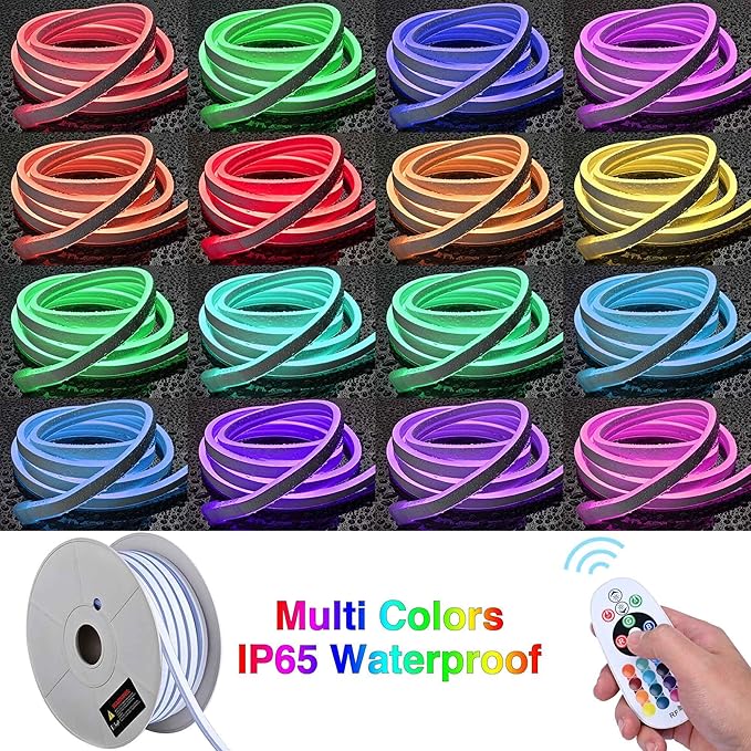 DELight 100FT RGB Neon Rope Lights - Image 6