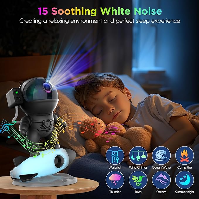 Astronaut Galaxy Projector for Bedroom, Star Projector Galaxy Light - Image 3