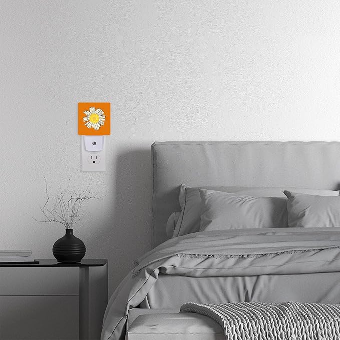 Daisy Night Lights Plug into Wall, Chamomile Night Light - Image 7