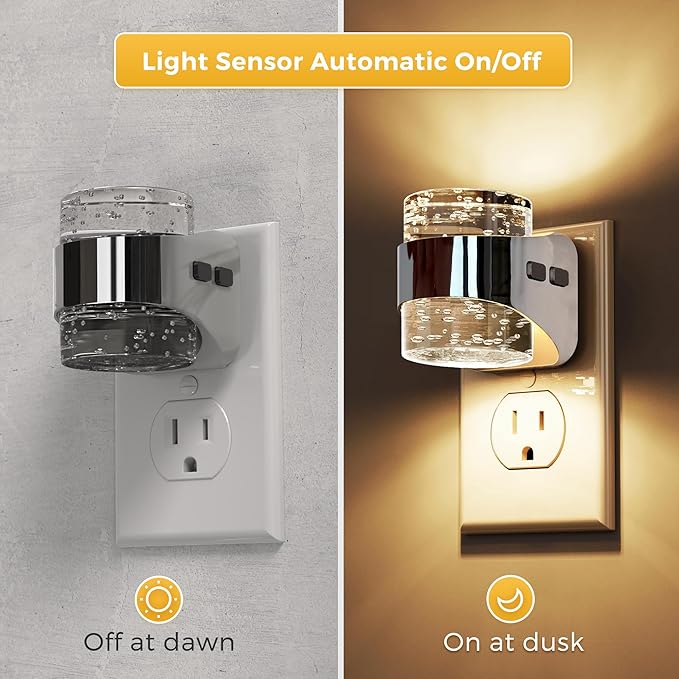 L LOHAS LED 3CCT Night Lights Plug into Wall, 3000K/4000k/5000K Adjustable - Image 3