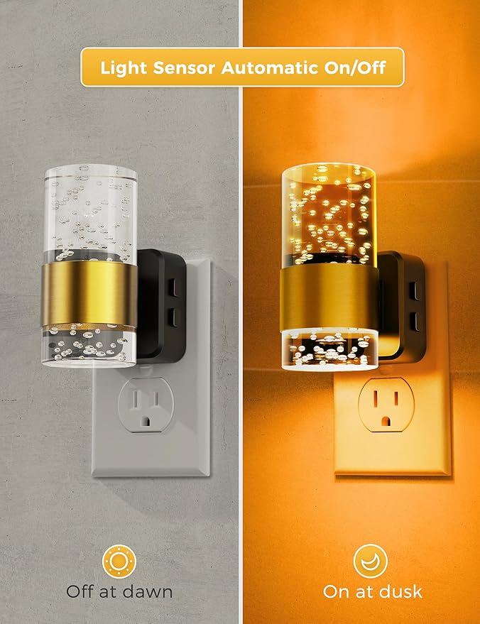 Night Lights Plug into Wall, Color Changing Night Light - Image 4