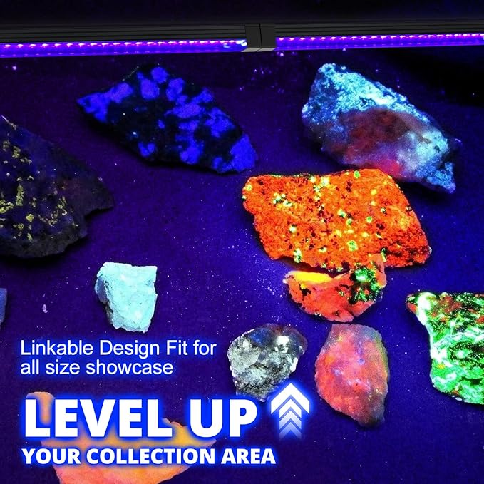 365NM Black Light Bar 15W 1FT, UV Blacklight Strip - Image 2