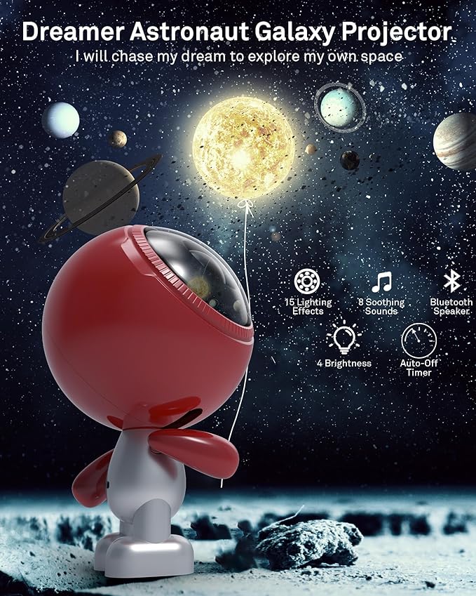 AIRIVO Astronaut Galaxy Projector, Star Projector - Image 3