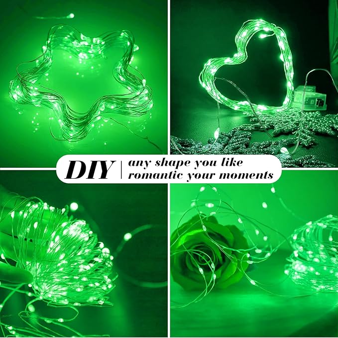 ZGWJ 8 Pack Fairy Lights Battery Operated, 7ft 20 Mini LED Fairy String Lights - Image 4