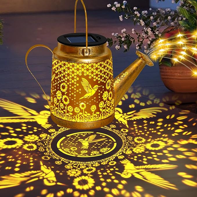 Christmas Gifts Hummingbird Solar Lanterns Garden Decor, Outdoor Waterproof - Image 2