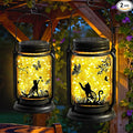 2 Pack Cat Solar Lanterns, Outdoor Hanging Solar Lantern by Vcdsoy