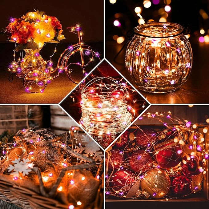 24 Pack Fairy Lights 7Ft 20 LED Twinkle String Lights Battery Operated - Image 5