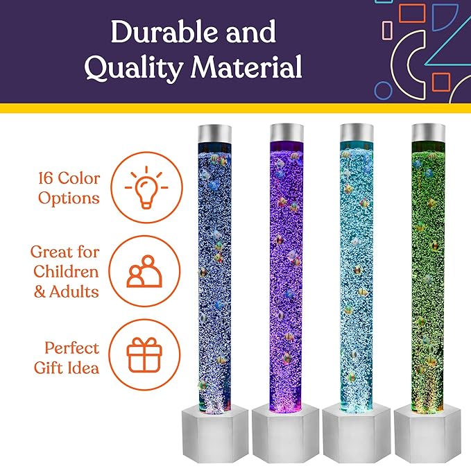 Special Supplies Aquarium Sensory Fish Bubble Light Tube - Image 3
