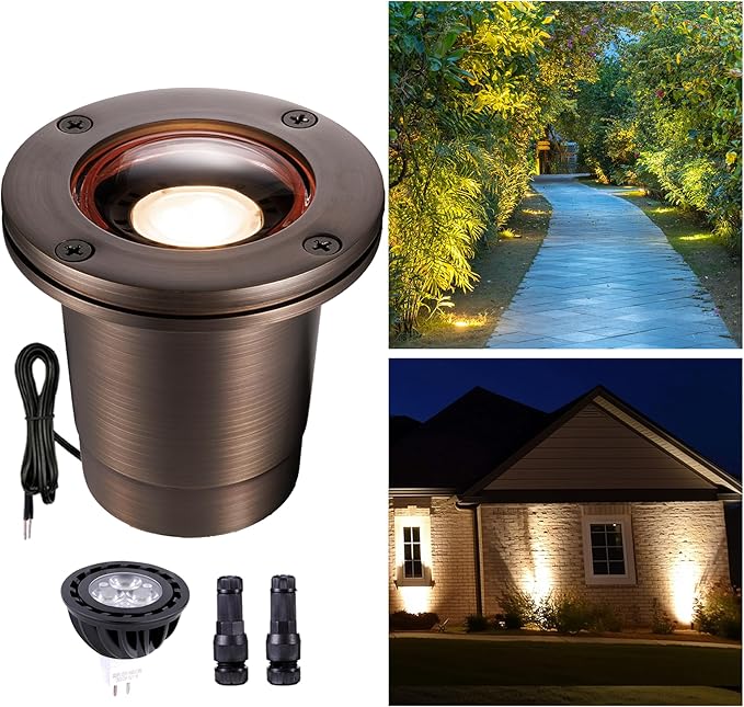 Gardenreet Brass Well Light by Gardenreet