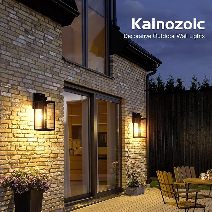 Dawn to Dusk Outdoor Sensor Motion Sensor Light Fixture Waterproof Porch Lights - Image 9