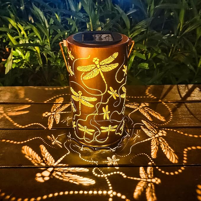 Dragonfly Solar Lanterns Outdoor Waterproof, Birthday Gifts - Image 4