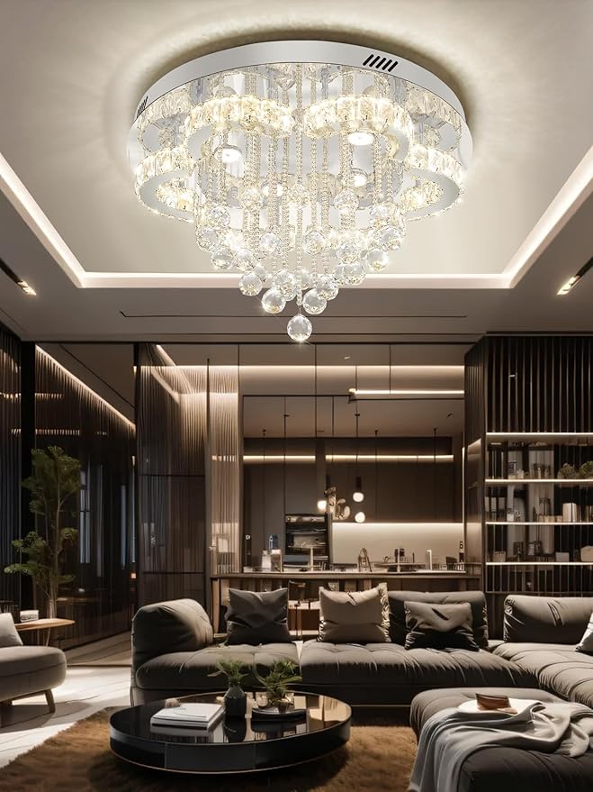 Flashing God W24inches Modern Chandelier - Image 6