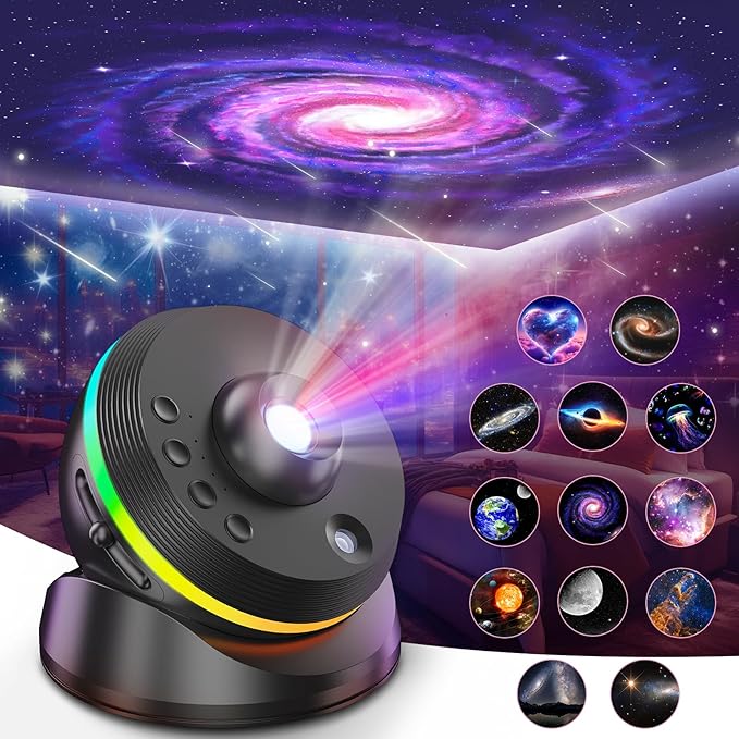 Star Light Projector Starry Night Light, Planetarium Galaxy Projector by VanSmaGo