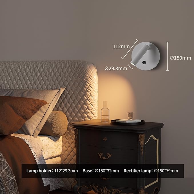Aisilan 2-Pack Modern Wall Sconce - Image 2