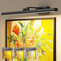 Wireless Picture Lights for Wall, 24in Battery Operated Wall Light for Painting by Eclipterra