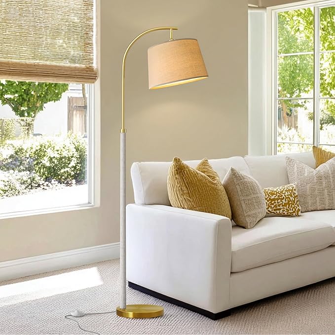 63" Wood Floor Lamps for Living Room by G-SAFAVA